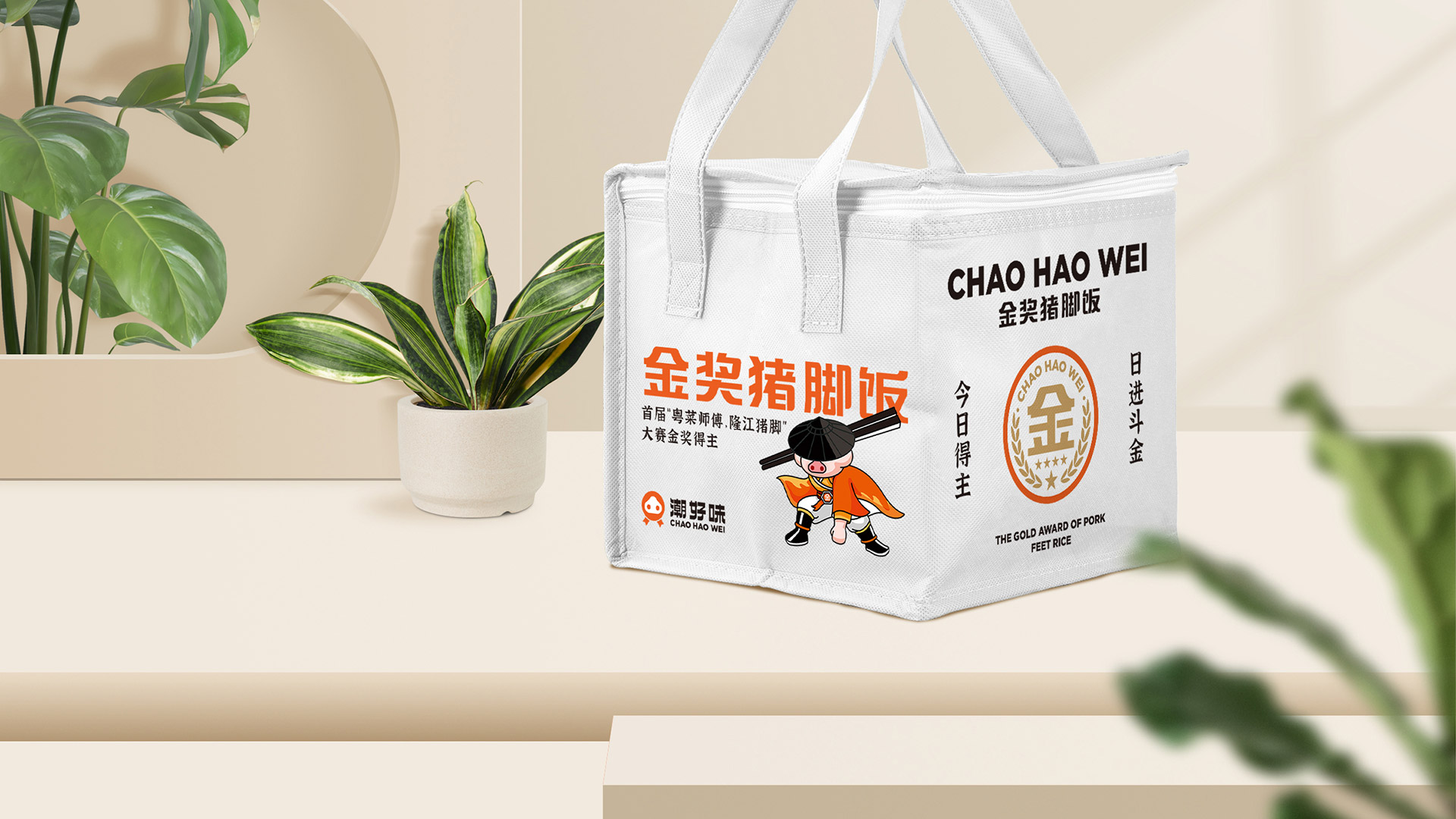 潮好(hǎo)味金(jīn)獎豬腳飯品牌全案設計(jì)